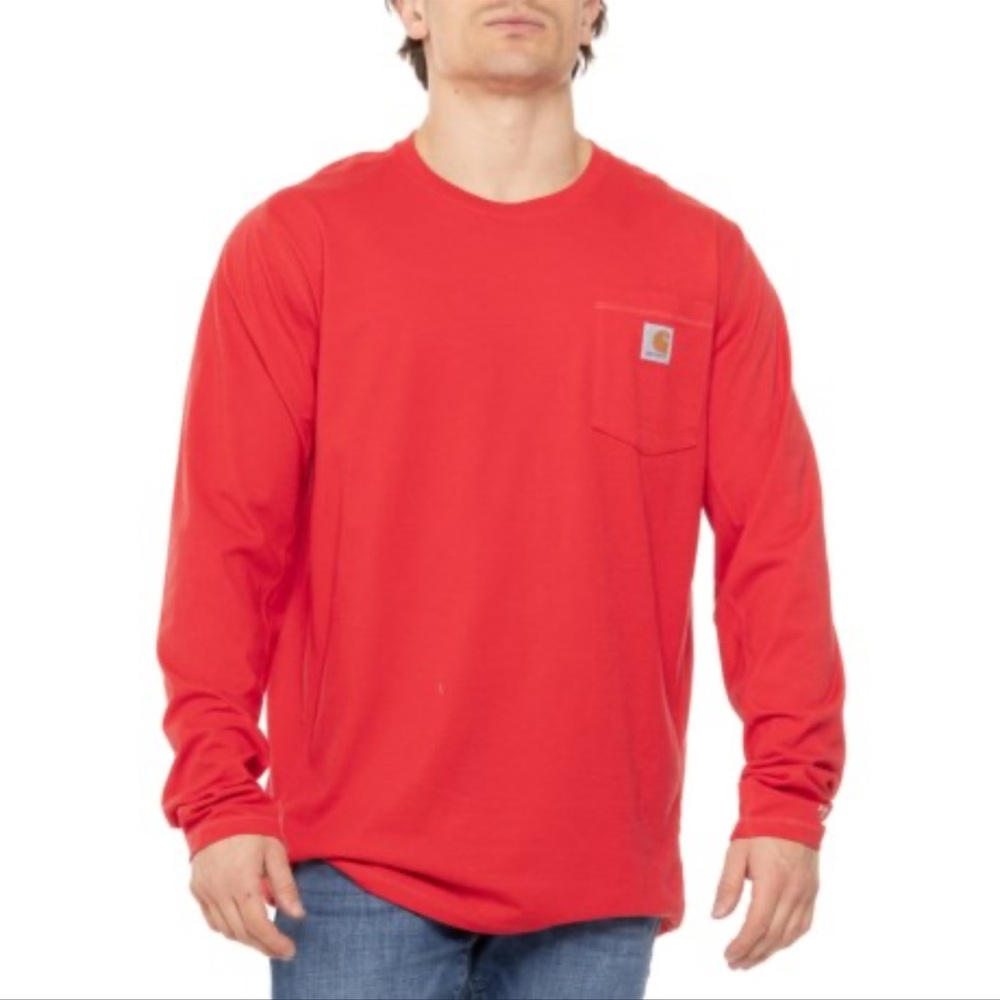 Carhartt Loose Fit Long Sleeve Tshirt Work Wear Sz. XL
